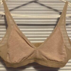 Lounge Ballet Bra LOVE by GAP, Nude, size Small